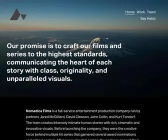 Nomadicafilms.com(Nomadica Films) Screenshot