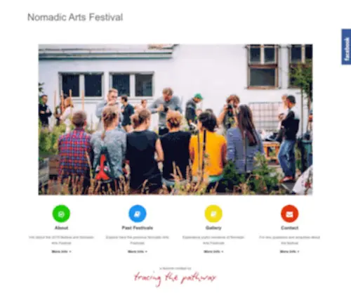 Nomadicartsfestival.com(Nomadic Arts Festival) Screenshot