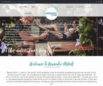 Nomadichostels.com(Best Hostels In Sri Lanka For Travellers) Screenshot