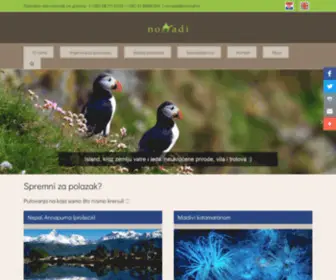 Nomadi.hr(Daleka putovanja i pustolovine) Screenshot