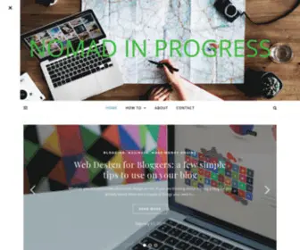 Nomadinprogress.com(Nomad In Progress) Screenshot