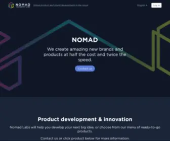 Nomadlabs.co(Nomad Technology Labs) Screenshot
