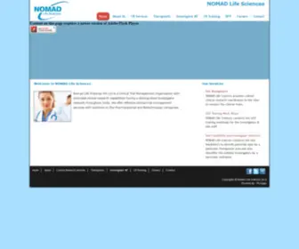 Nomadlifesciences.com(Nomad Life Sciences) Screenshot