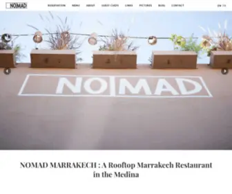 Nomadmarrakech.com(NOMAD Marrakech Best Restaurant) Screenshot