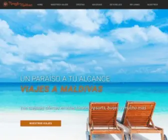 Nomadsmaldives.com(Viajes a Maldivas) Screenshot