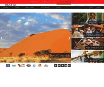 Nomadtours.co.za(Nomad Africa Adventure Tours) Screenshot