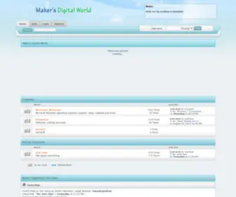 Nomaher.com(Maher's Digital World) Screenshot