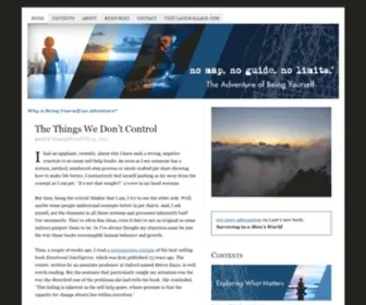 Nomapnoguidenolimits.com(The Adventure of Being Yourself) Screenshot