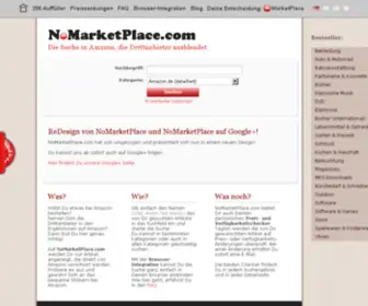 Nomarketplace.com(Amazon) Screenshot