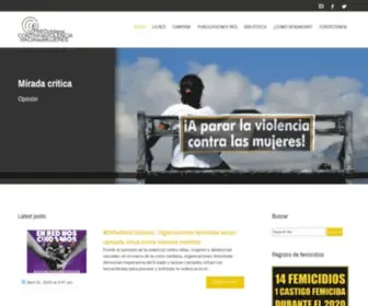 Nomasviolenciacontramujeres.cl(Red Chilena contra la Violencia hacia las Mujeres) Screenshot