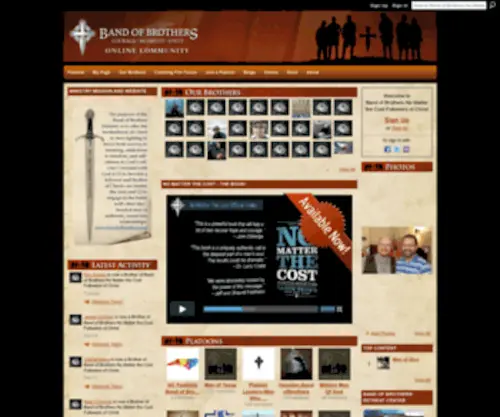 Nomatterthecost.org(Mens) Screenshot