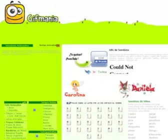 Nombres-Animados.com(Nombres Animados Gratis) Screenshot