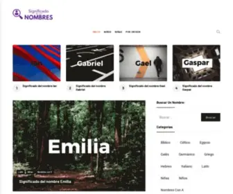 Nombres-DE.com(Significado de los nombres) Screenshot