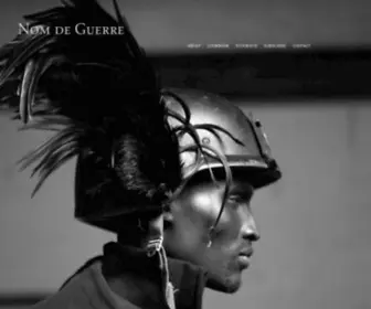 Nomdeguerre.net(Nom de Guerre) Screenshot