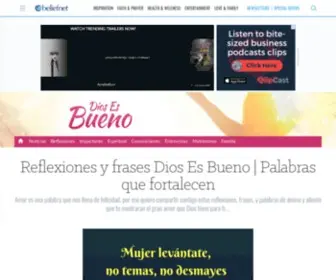 Nomedareporvencido.com(Reflexiones y frases Dios Es Bueno) Screenshot