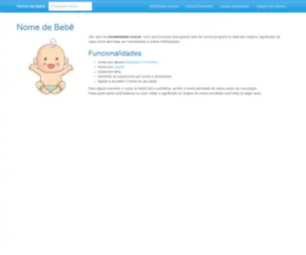 Nomedebebe.com.br(Escolha) Screenshot