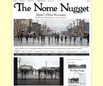 Nomenugget.net(The Nome Nugget) Screenshot