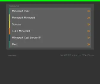 Nomercymc.com(Minecraft Server) Screenshot