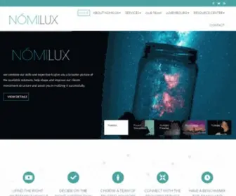 Nomi-LUX.com(Luxembourg Investment Vehicles) Screenshot