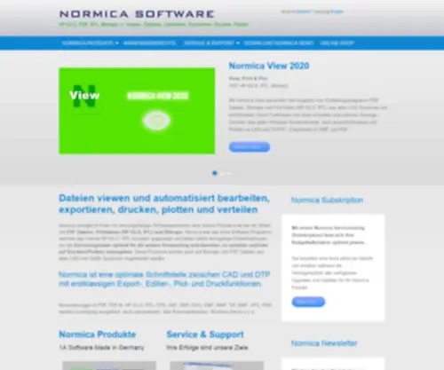 Nomika.com(Normica Software) Screenshot