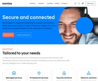 Nomios.com(Nomios Group) Screenshot