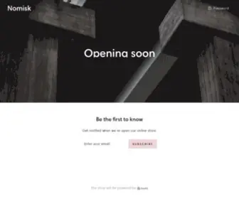 Nomisk.com(Self-Care Essentials For Women) Screenshot