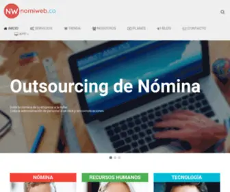 Nomiweb.co(Outsourcing de nomina) Screenshot