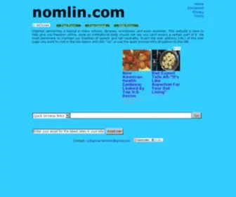 Nomlin.com(Nomlin) Screenshot