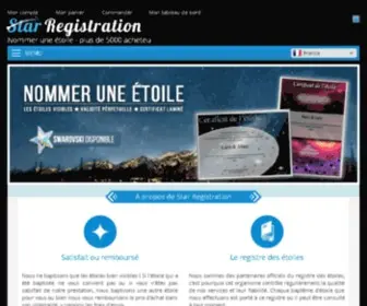 Nommer-Une-Etoile.fr(Nommer Une Etoile) Screenshot
