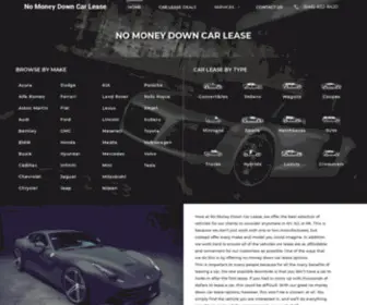 Nomoneydowncarlease.com(Nomoneydowncarlease) Screenshot