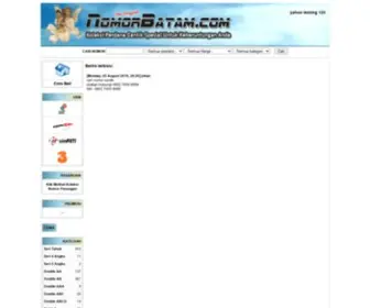 Nomorbatam.com(Nomor Batam) Screenshot