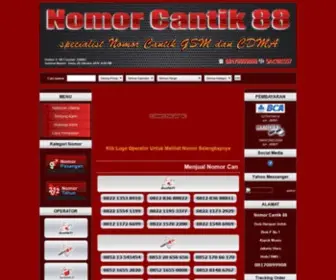 Nomorcantik88.com(NOMOR CANTIK) Screenshot