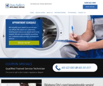 Nomorebrokenappliances.com(Home appliance repair service) Screenshot