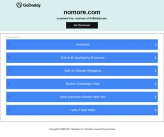 Nomore.com(Nomore) Screenshot