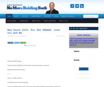 Nomoreholdingback.com(Larry Hochman) Screenshot