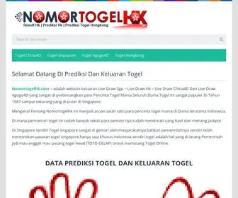 Nomortogelhk.com Screenshot