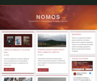 Nomos.com.ar(Nomos) Screenshot