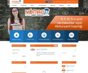Nomre1.edu.az(Nömrə1) Screenshot