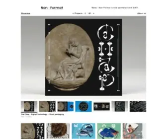 Non-Format.com(Non-Format was originally founded in London in 2000 by Kjell Ekhorn (Norwegian)) Screenshot