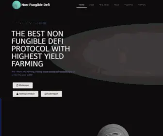 Non-Fungible-Defi.com(Non Fungible Defi) Screenshot