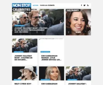 Non-Stop-Celebrities.com(News et vidéos des célébrités) Screenshot