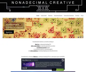 Nonadecimal.com(Nonadecimal) Screenshot