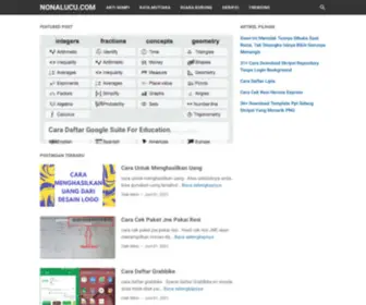Nonalucu.com(Kumpulan Tips) Screenshot