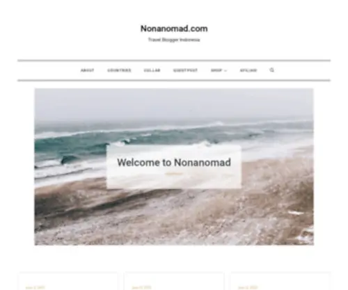 Nonanomad.com(Travel Blogger Indonesia) Screenshot
