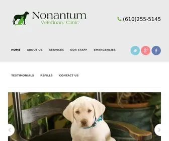 Nonantumvet.com(Nonantum Veterinary Clinic) Screenshot