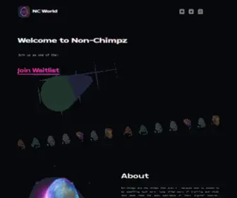 Nonchimpz.com(Non-Chimpz World) Screenshot