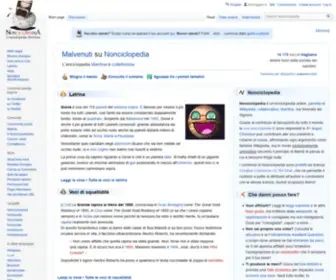 Nonciclopedia.org(Nonciclopedia) Screenshot