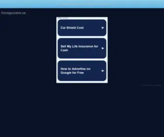 Nonegociable.pe(Nonegociable) Screenshot