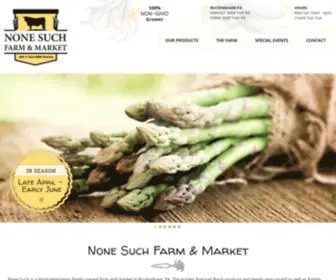 Nonesuchfarms.com(None Such Farm Market) Screenshot