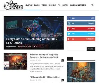 Nonfictiongaming.com(Non-Fiction Gaming) Screenshot